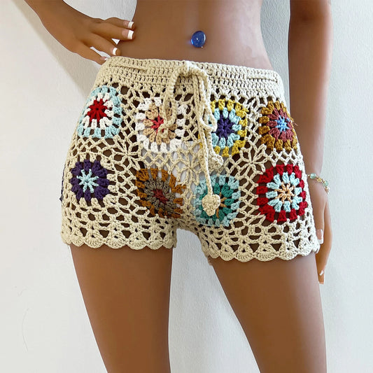 Cali Coast Crochet Shorts